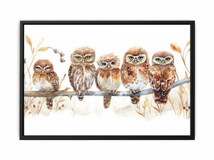 Owl Party Painting