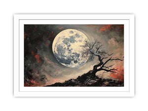 Moon Streched canvas