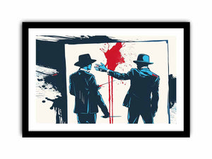 Dark Web Art Print