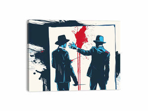 Dark Web Canvas Print