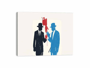 Dark Web Canvas Print
