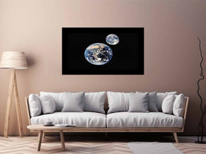 Moon & Earth