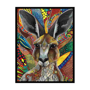 Kangaroo Painting