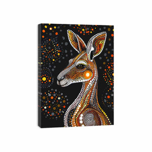Kangaroo Canvas Print