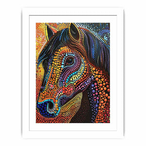 Horse Streched canvas