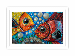 Fish Streched canvas