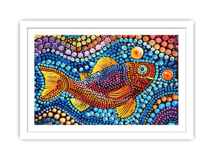 Fish Streched canvas