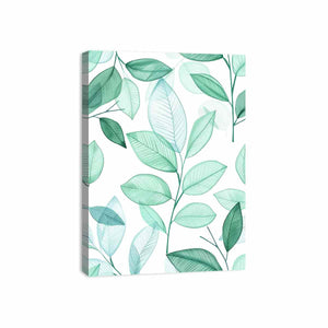 Pastel Green Canvas Print