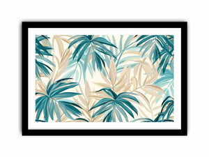 Seamless Palm Art Print