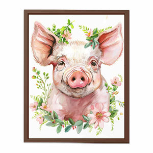 Cute Pig Poster