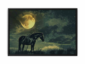 Full Night Moon Painting