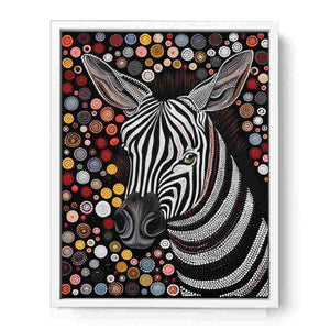 Zebra Framed Print