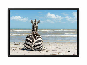 Calm Zebra Painting