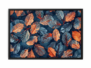 Winter Leaves Painting
