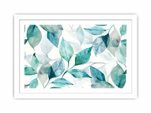 Leaves Petals Streched canvas