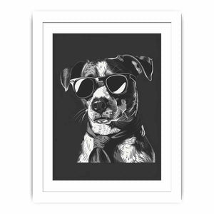 Dog Streched canvas