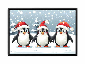Three Penguins Painting