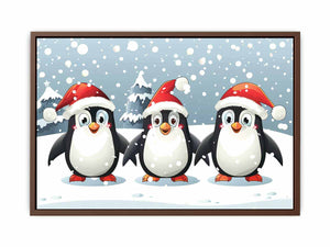 Three Penguins Poster