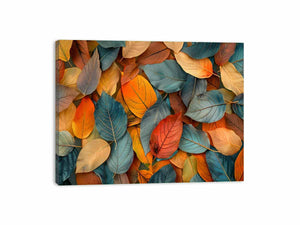Colorful Leaves Canvas Print