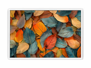 Colorful Leaves Framed Print