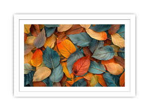 Colorful Leaves Streched canvas