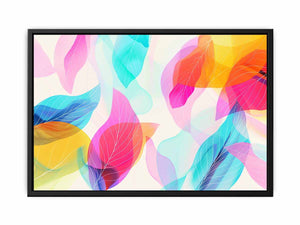 Abstract Leaves Painting