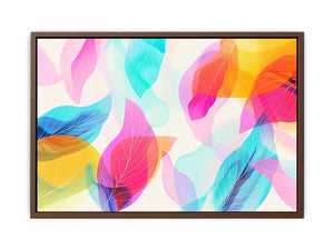 Abstract Leaves Poster