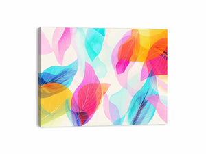 Abstract Leaves Canvas Print