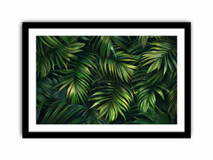 Palm Leaves Art Print