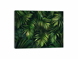 Palm Leaves Canvas Print