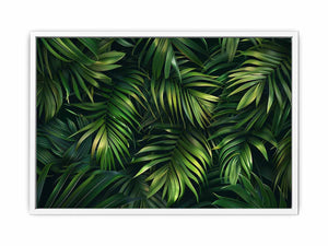 Palm Leaves Framed Print