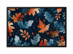 Winter Leaves Painting