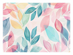 Pastel Leaves