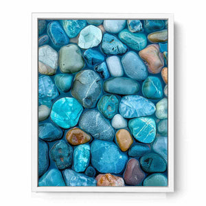Pebbles Framed Print