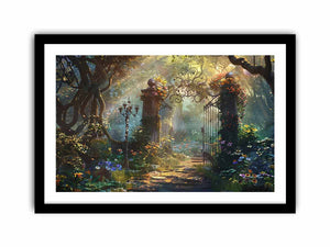 Garden Gate Art Print