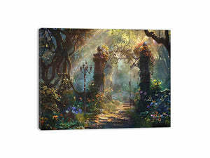 Garden Gate Canvas Print
