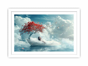 Dream Sleep Streched canvas