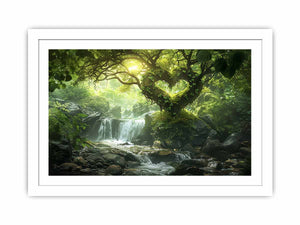 Mystical Forest Streched canvas
