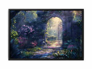 Garden Gate Painting