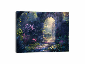 Garden Gate Canvas Print