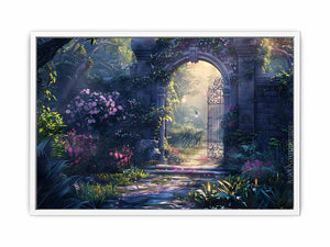 Garden Gate Framed Print