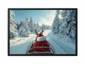 Santa Ride Painting