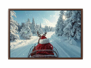 Santa Ride Poster