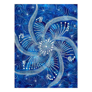 Blue Swirl