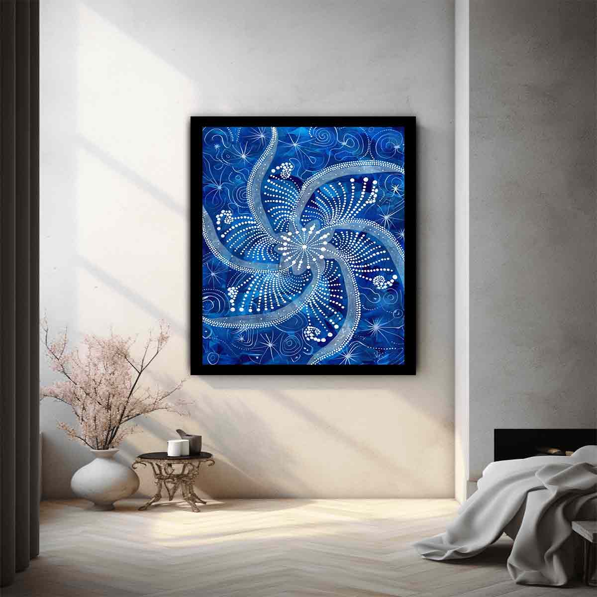 Blue Swirl