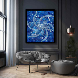 Blue Swirl
