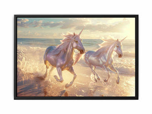 Along the Beach Painting