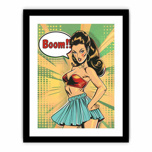 Boom Art Print