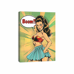 Boom Canvas Print
