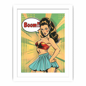 Boom Streched canvas